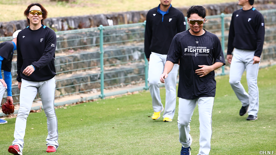 宮西投手と伊藤投手