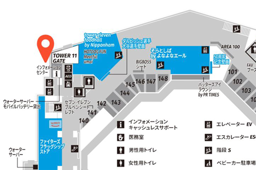 TOWER 11 外 MAP