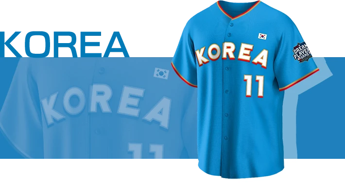 Koreaのユニフォーム