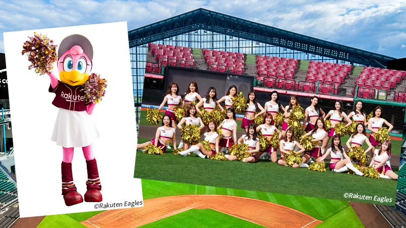 クラッチーナと東北ゴールデンエンジェルス