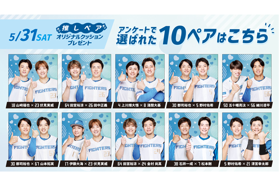 オリジナル推しペアクッション 全10種ランダム