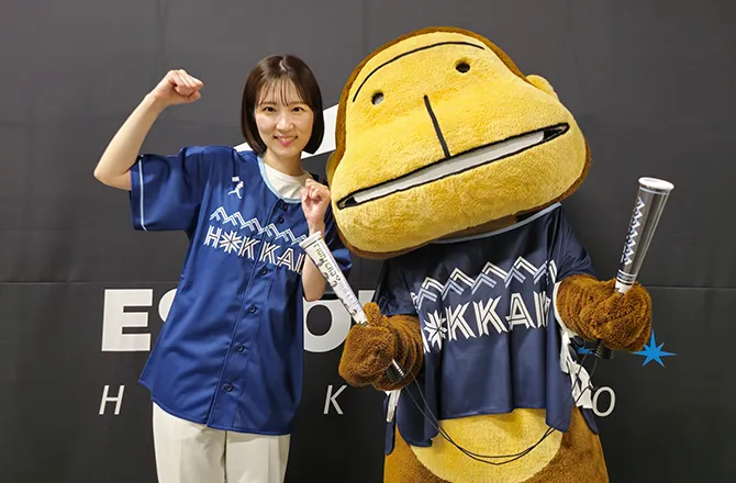 もんすけ＆世永 聖奈 アナ