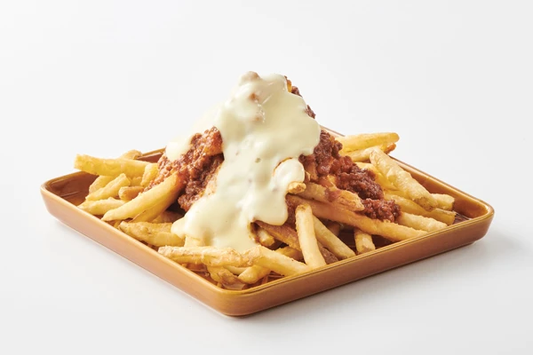 チーズミートソースフライドポテト