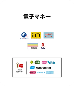 電子マネー 種類