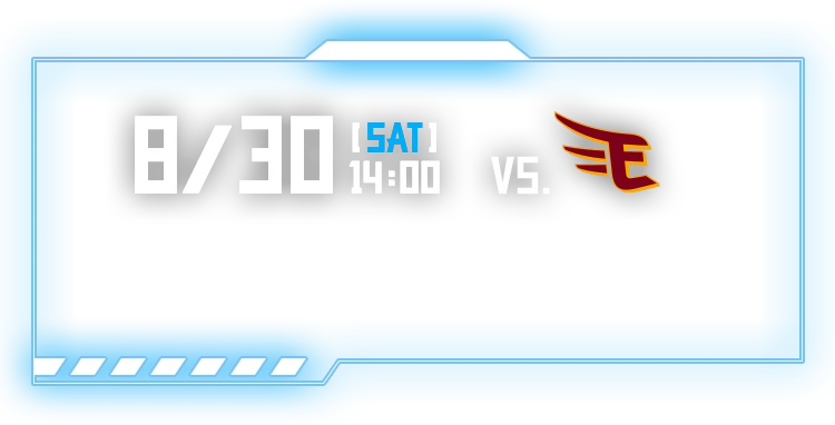 8月30日土曜日14時試合開始 東北楽天イーグルス戦