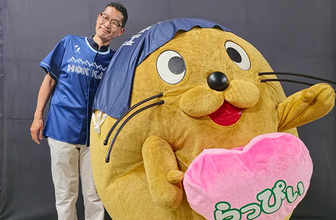 らっぴぃ＆大藤 晋司 アナ