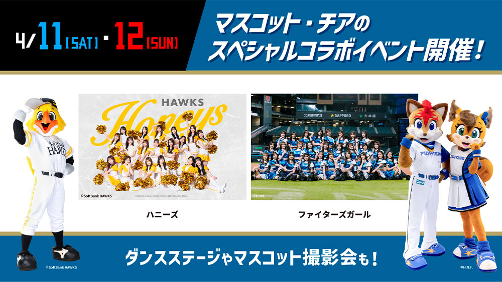 マスコット・チアのスペシャルコラボイベント開催！